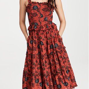 Ulla Johnson Red Sundress